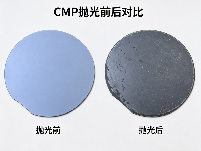 CMP抛光前后对比图硅片碳化硅.jpg